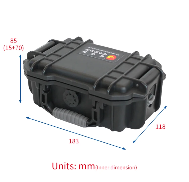 DRX IP67  RPC1010 hard plastic tool case with customized foam waterproof  case