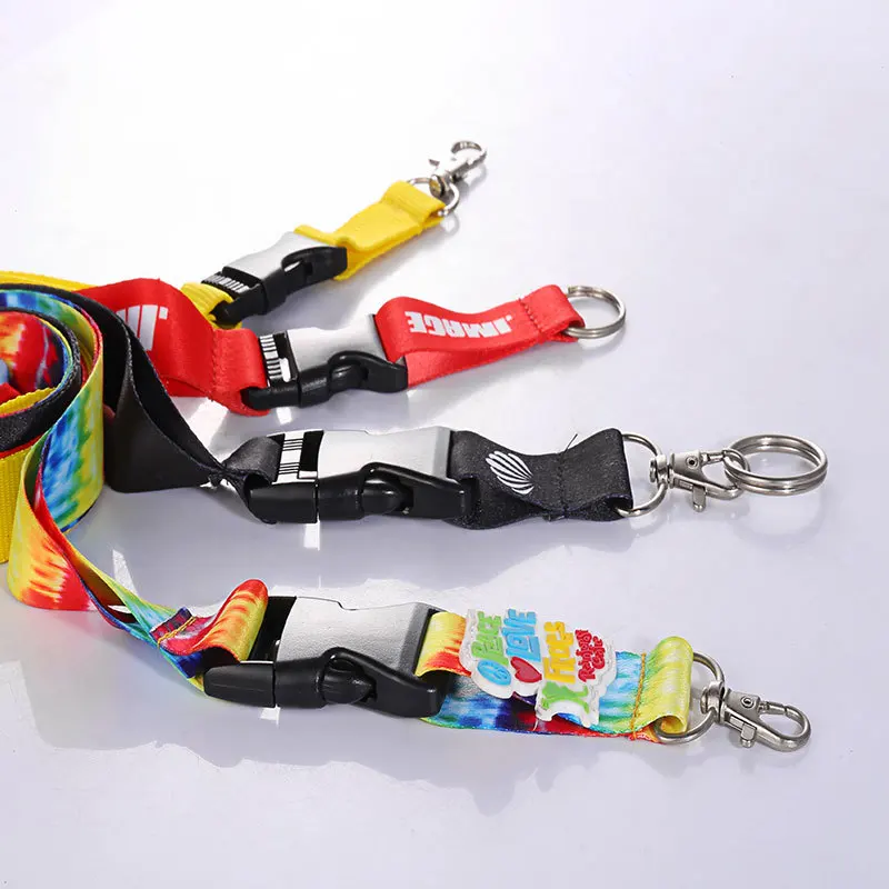 2021 New Custom Cheapest Medal Rope Neck Lanyard Safety Polyester Lanyard