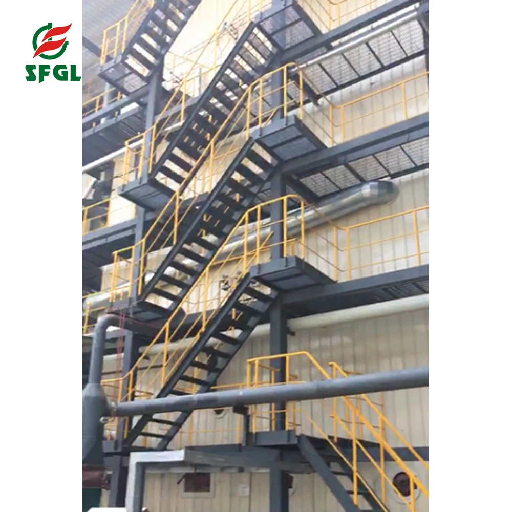 Long Service Life Efficient Heating Duplex Structure Corner Tube Steam Boiler