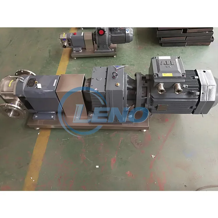 LENO Food Grade Rator Lobe Liquid Fruit Juice Transfer Pump By Electric
