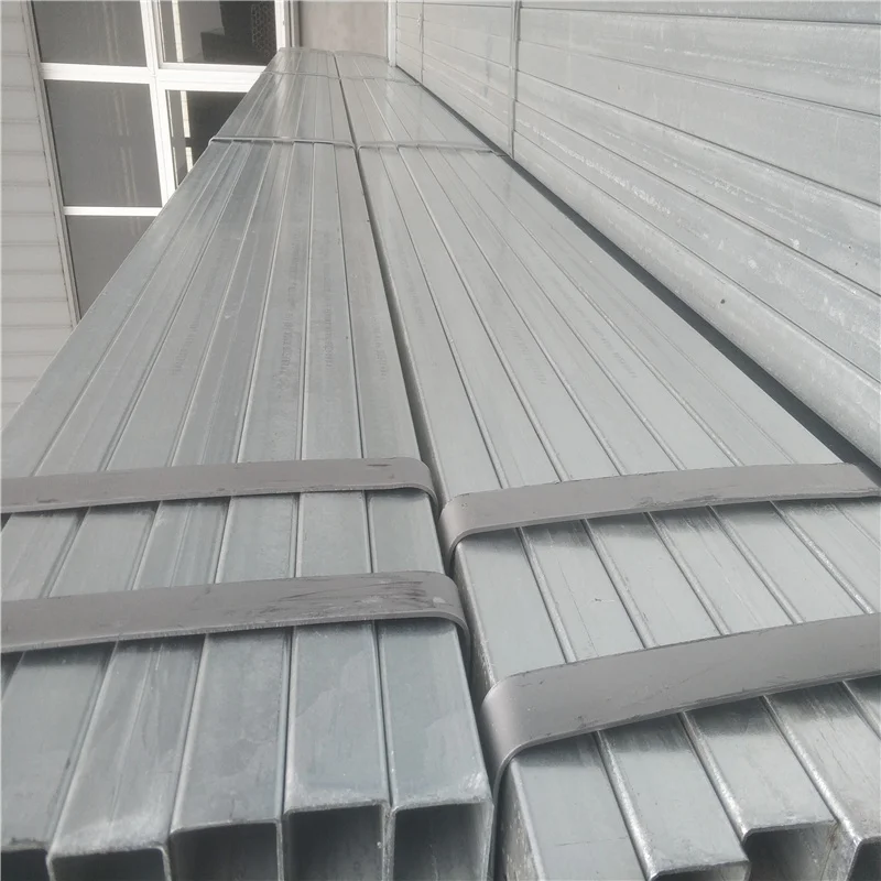 low price gi ASTM steel pipe galvanized square tube 30*30*0.6 mm galvanized square pipe