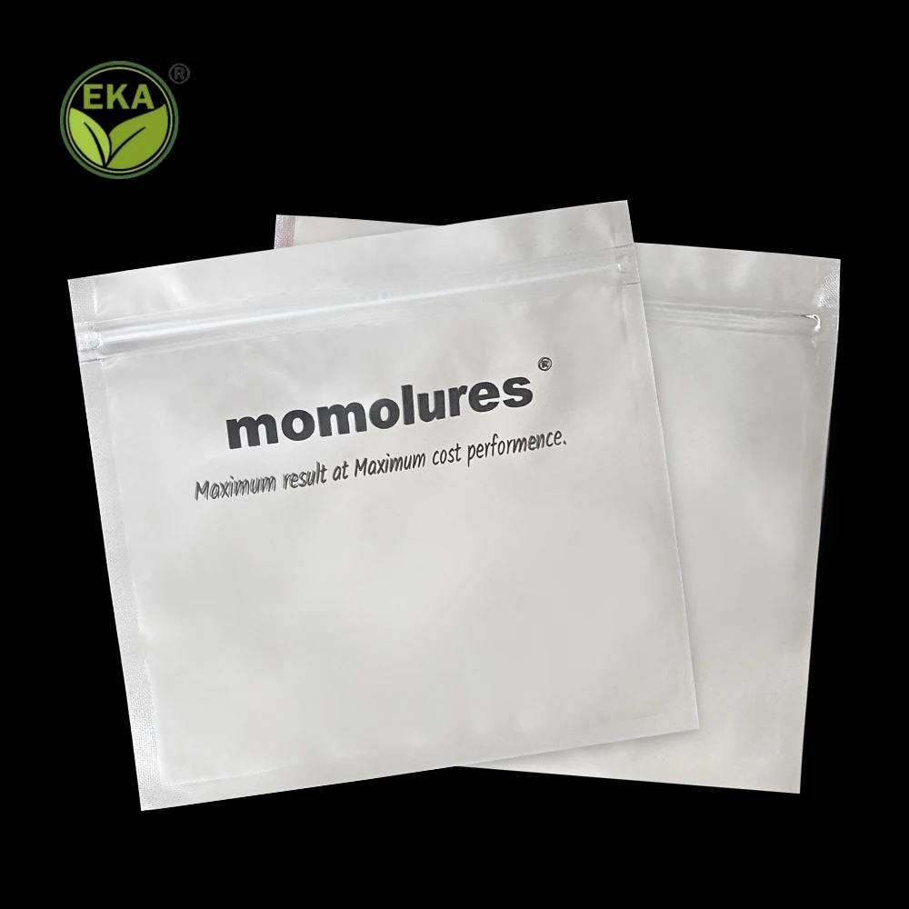 Customized Printed Label Bone Seal Zipper Underwear Storage Bag Grs Recyclable Material Clothing Socks Plastic Packaging Bag