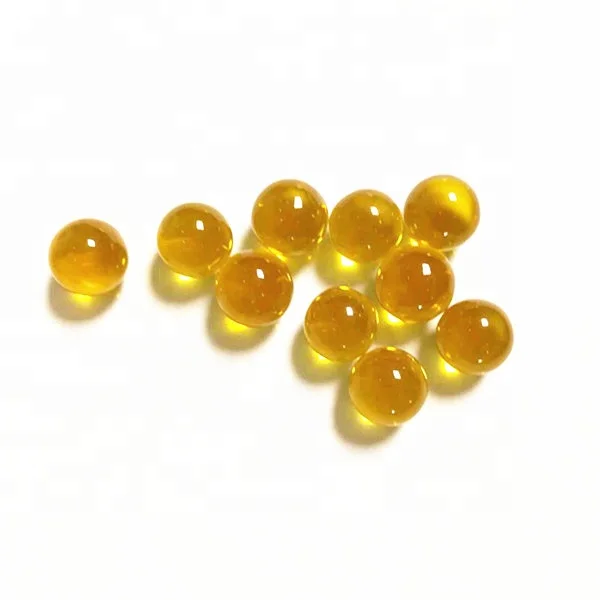 Wholesale colored transparent solid glass ball for decoration