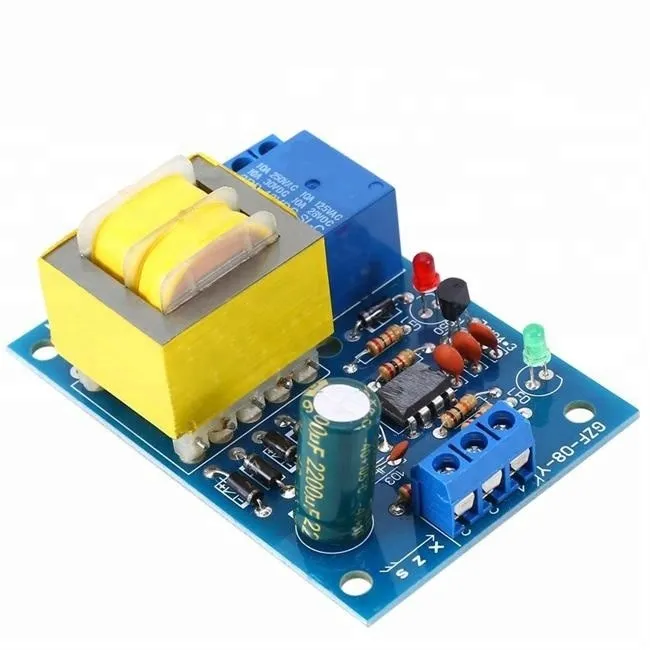 10A Liquid Level Controller Switch AC 220V Water Level Detection Sensor Module Liquid Level Controller Water Detection Relay