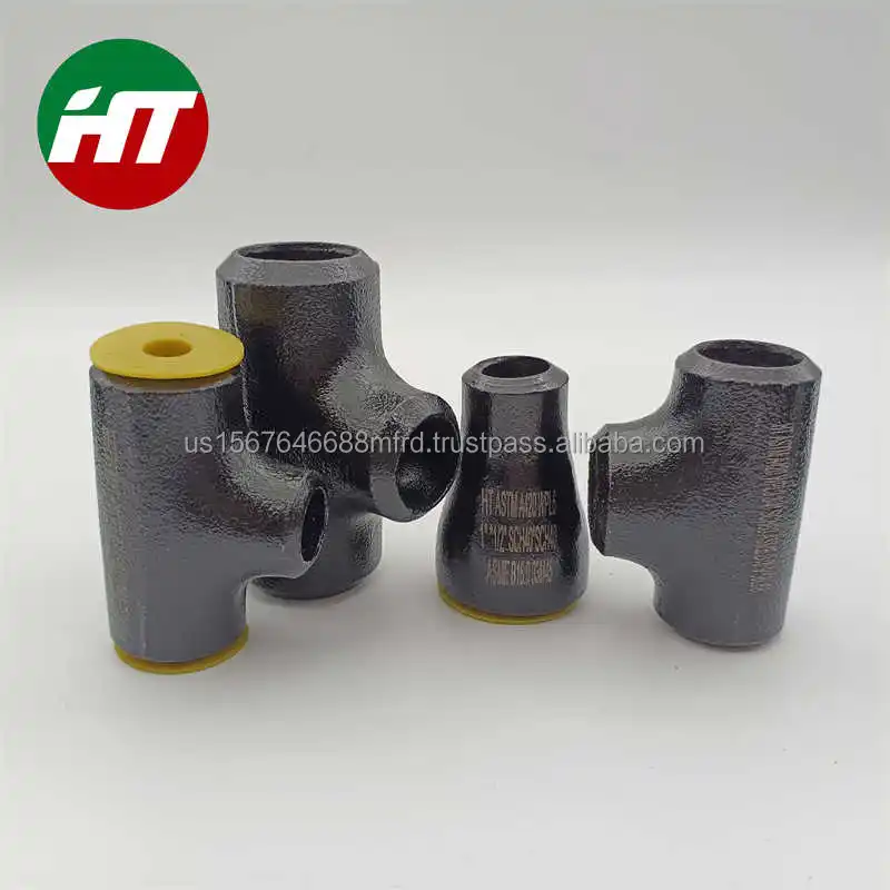 Astm A234 Wpb Wp91 Wp11 Wp22 Wp9 Asme T-образные локтевые стальные трубы и фитинги тройник Recta Ansi B16.9