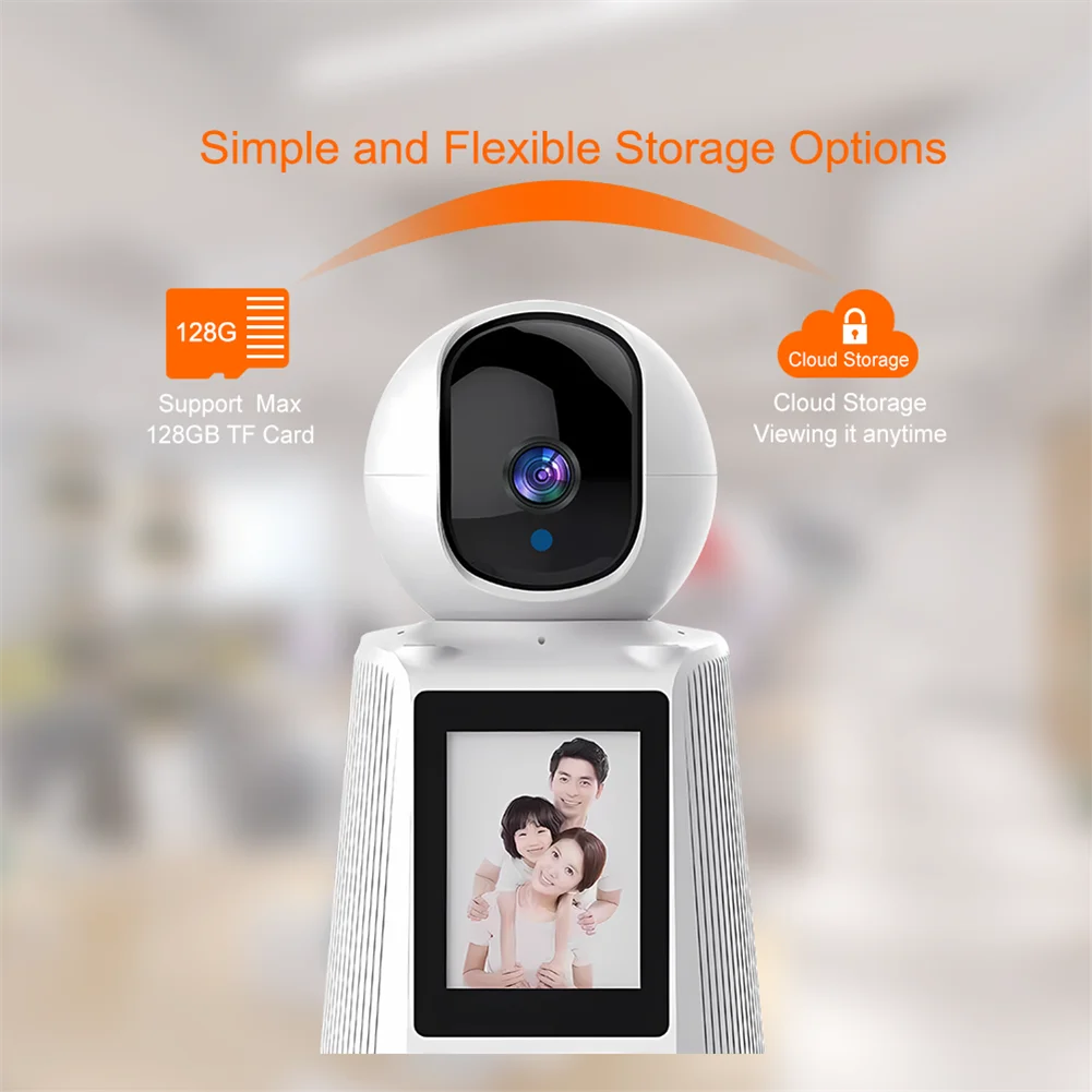 HD 2MP Smart Wifi Video Calling Home Cctv Security Camera baby monitor with camera and app two-way audio