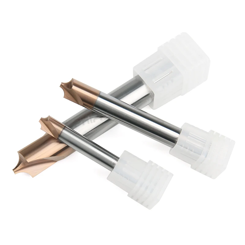 90 degree steel chamfering cutter positioning fixed point opener tungsten steel cnc drill bit