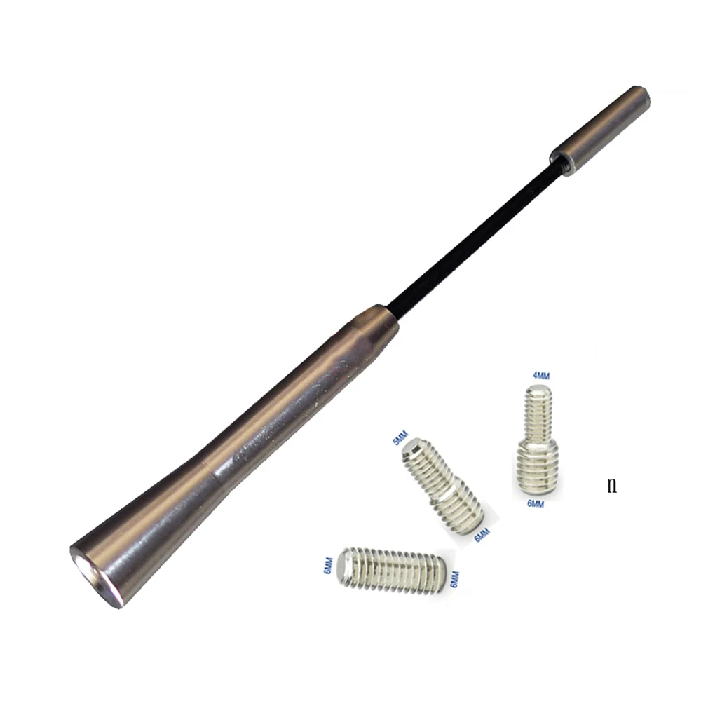 Универсальная алюминиевая Автомобильная Серебристая маленькая 3 в 1 антенна для пчелы