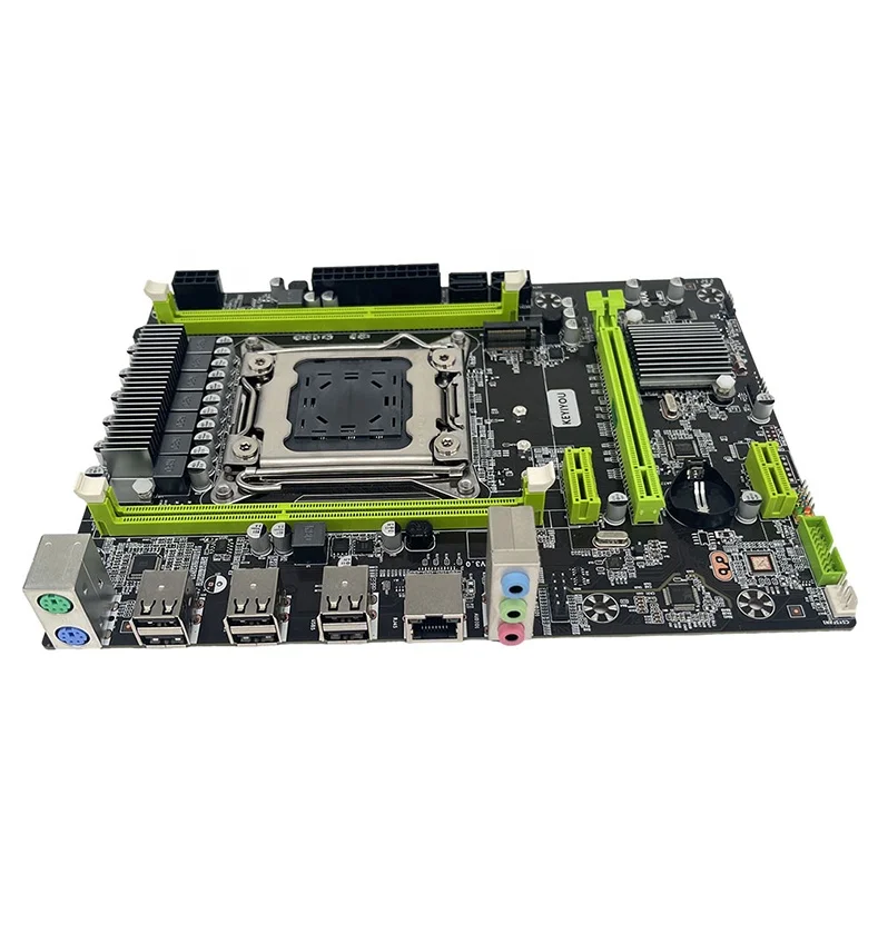 KEYIYOU x79 motherboard kit with lga2011 Set LGA 2011 V1 V2 with Xeon E5 2670 V2 And 32GB DDR3 ECC REG RAM kit Support m.2