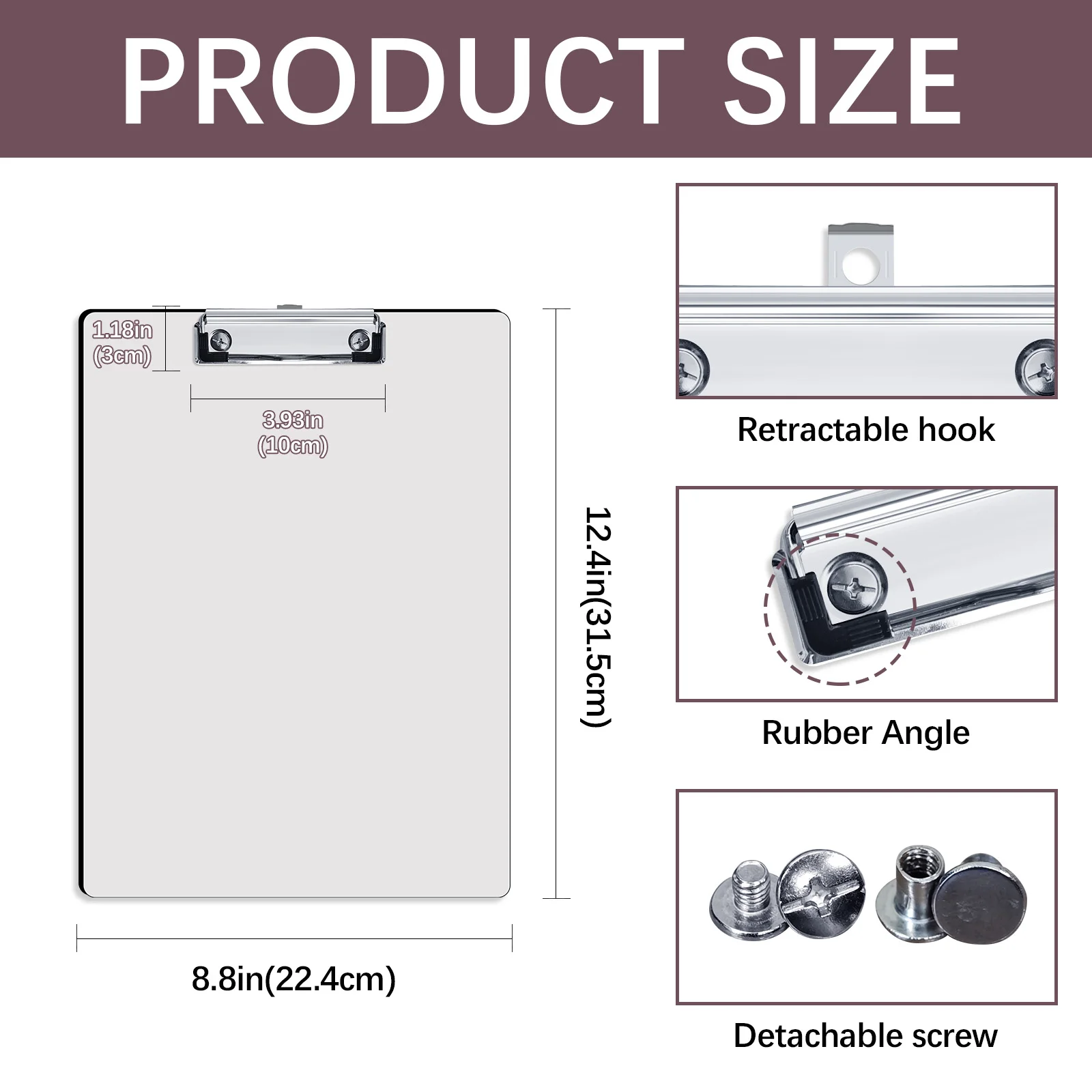 sublimation clipboard custom logo printing mdf blank sublimation products printed wood sublimation clipboards