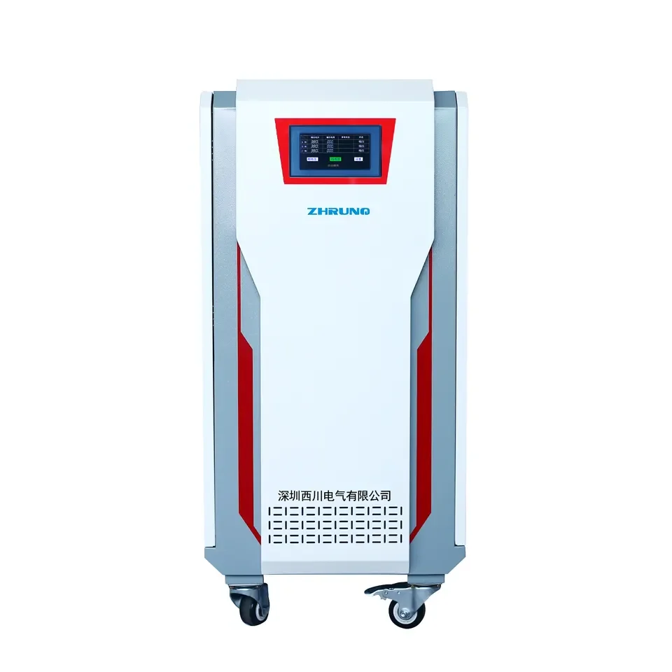 ZHZBW three-phase contact voltage stabilizer power supply voltage stabilizer 150kva static avr automatic voltage regulator