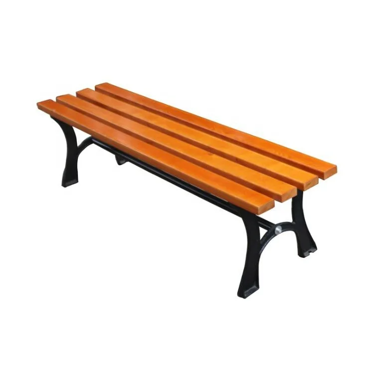 
1.2m 1.5m 1.8m Wood Plastic Composite Cast Iron Park Benches Park Chair Size 