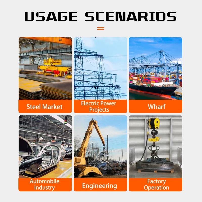 Heavy Duty Lifting Ce Certification Powerful Lifting Magnets For Steel Sheets