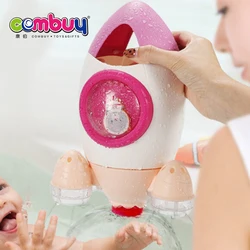 Lovely rockets shower water game bath toy spray for kids