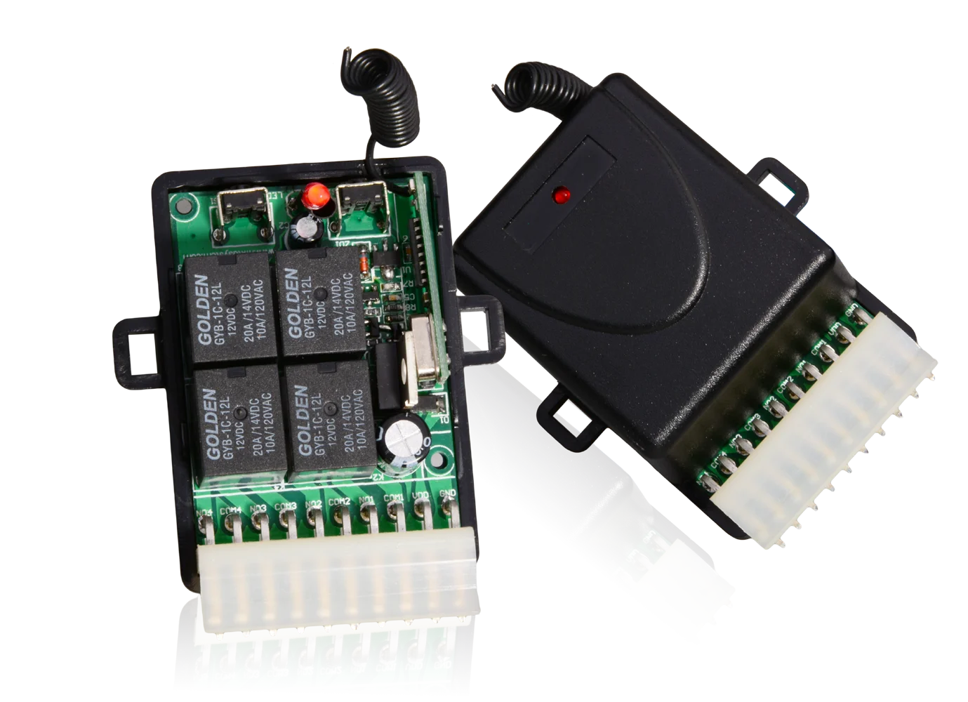 4 channel rf transmitter receiver dc door controller with 433/315mhz