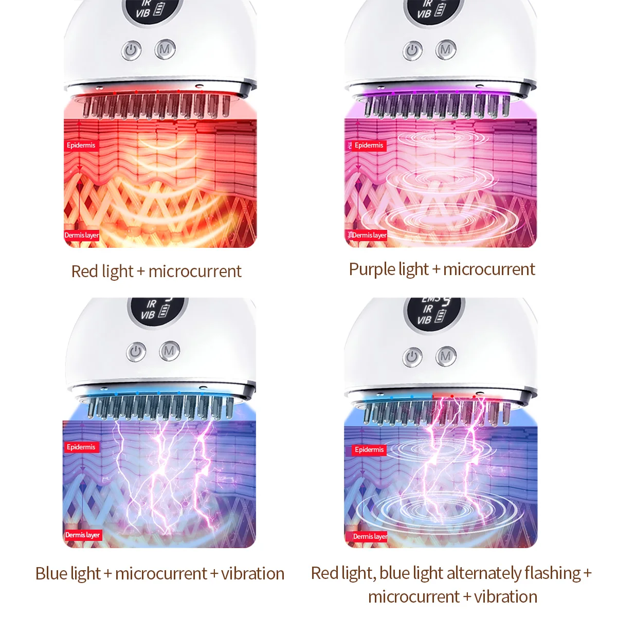 Electric Meridian Brush Essential Oil for Clearing Meridians Home EMS Microcurrent Massage Instrument for Lymphatic Massage