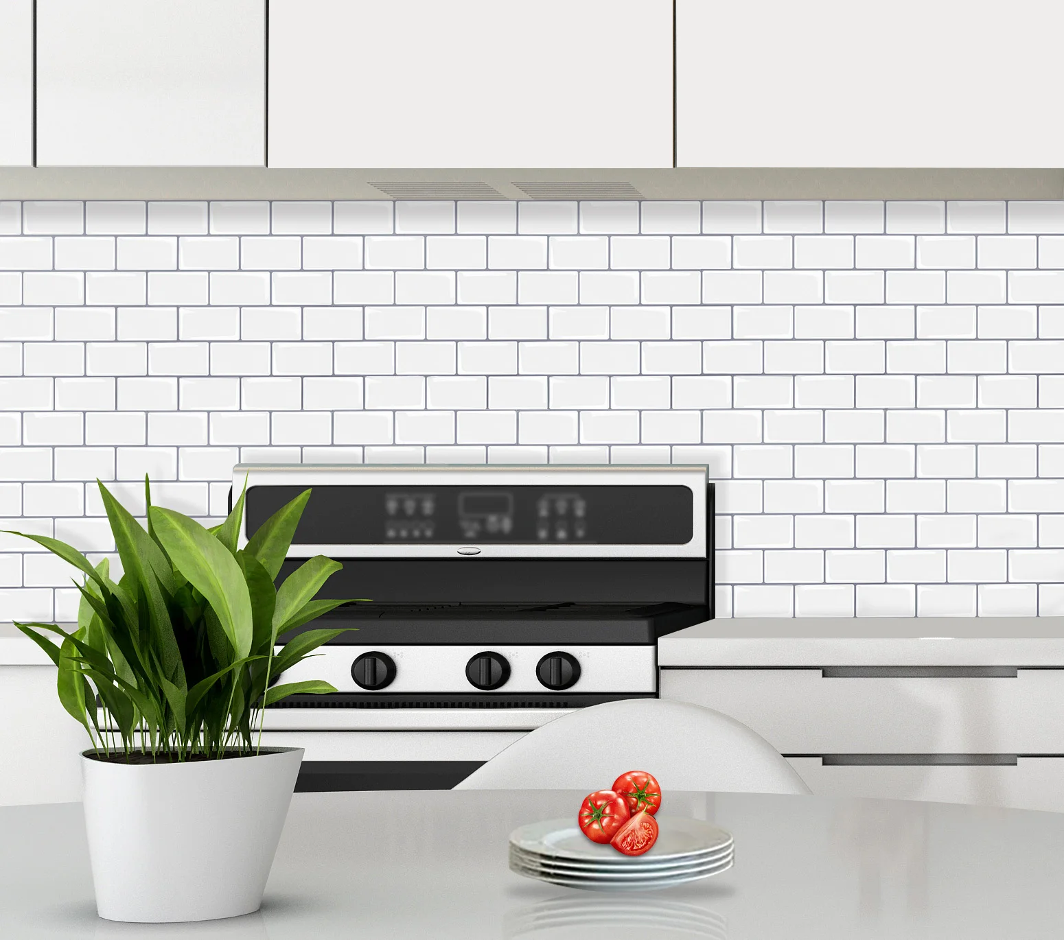 Factory Wholesales Best Seller Self Adhesive Wall Tiles 3D Effect Peel And Stick Tiles Backsplash Home Decor Kitchen Mosaic