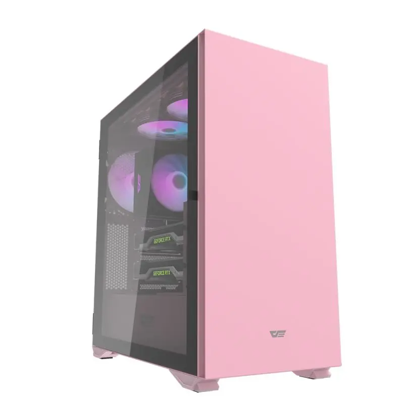 DLX22 Type-C EATX PC Case for LOL DOTA PUBG Steam Games Computer Gaming Case