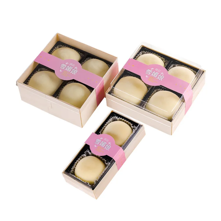 Bio-degradable Disposable Takeaway Wooden Food Box for Food Container Packaging Sushi Pastry Dessert Box