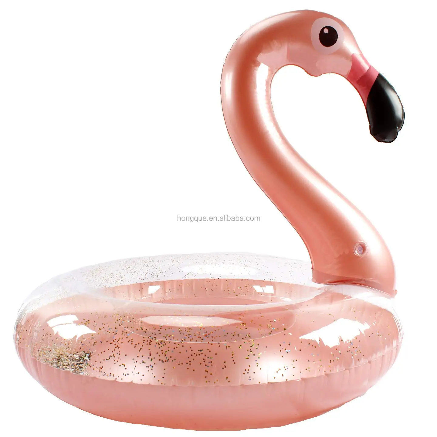 OEM custom pool float Inflatable water pool toys pvc pink flamingo