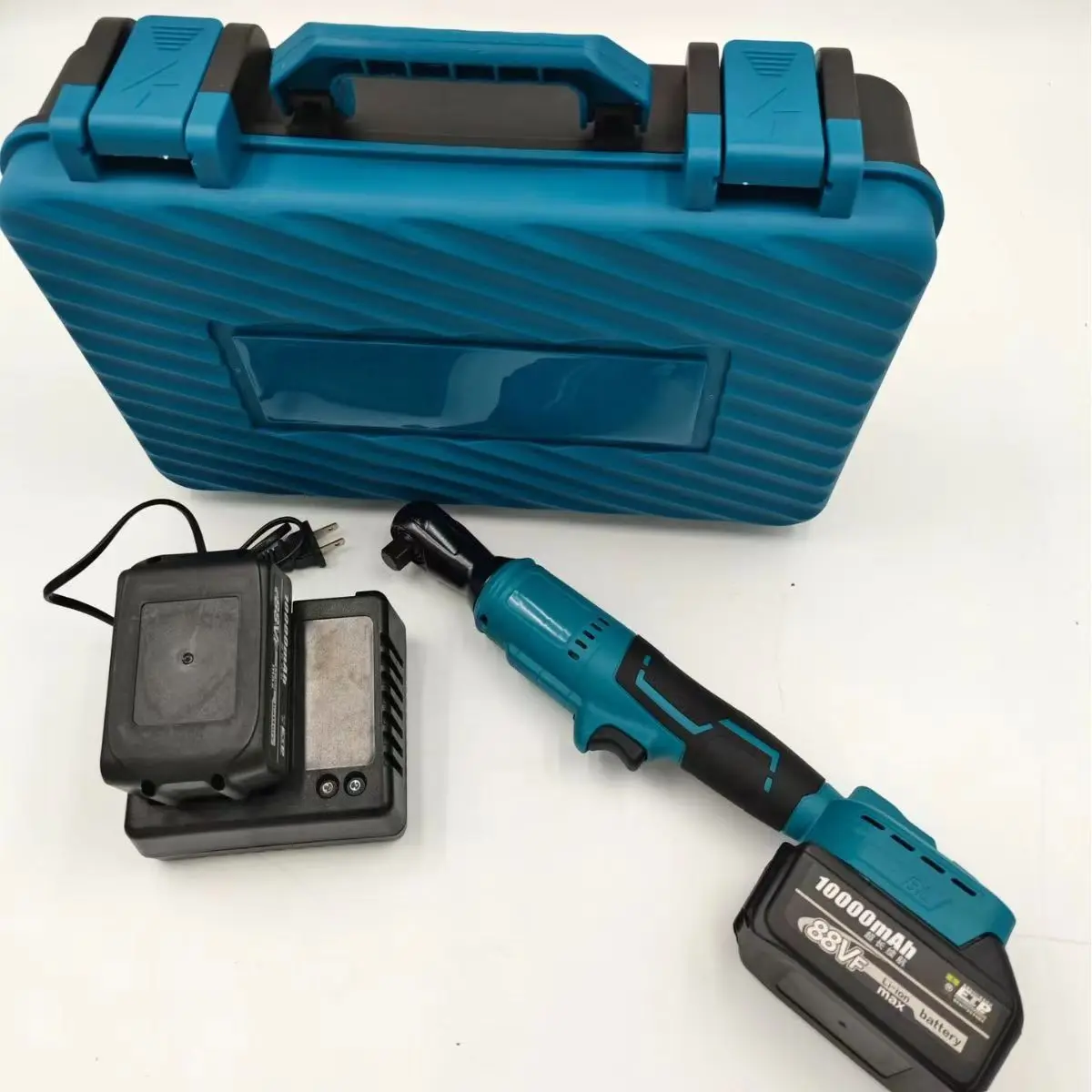 20V Cordless Ratchet Wrench Portable Multifunctional 3/8 Inch Ratchet Wrench 90 Degree Cordless Power Ratchet Wrench
