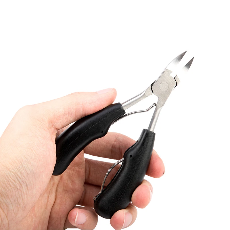 Stainless Steel Nail Clipper Ingrown Pedicure Trimmer Toenail Cuticle Scissor Cutter Thick Manicure Correction Nippers Tools