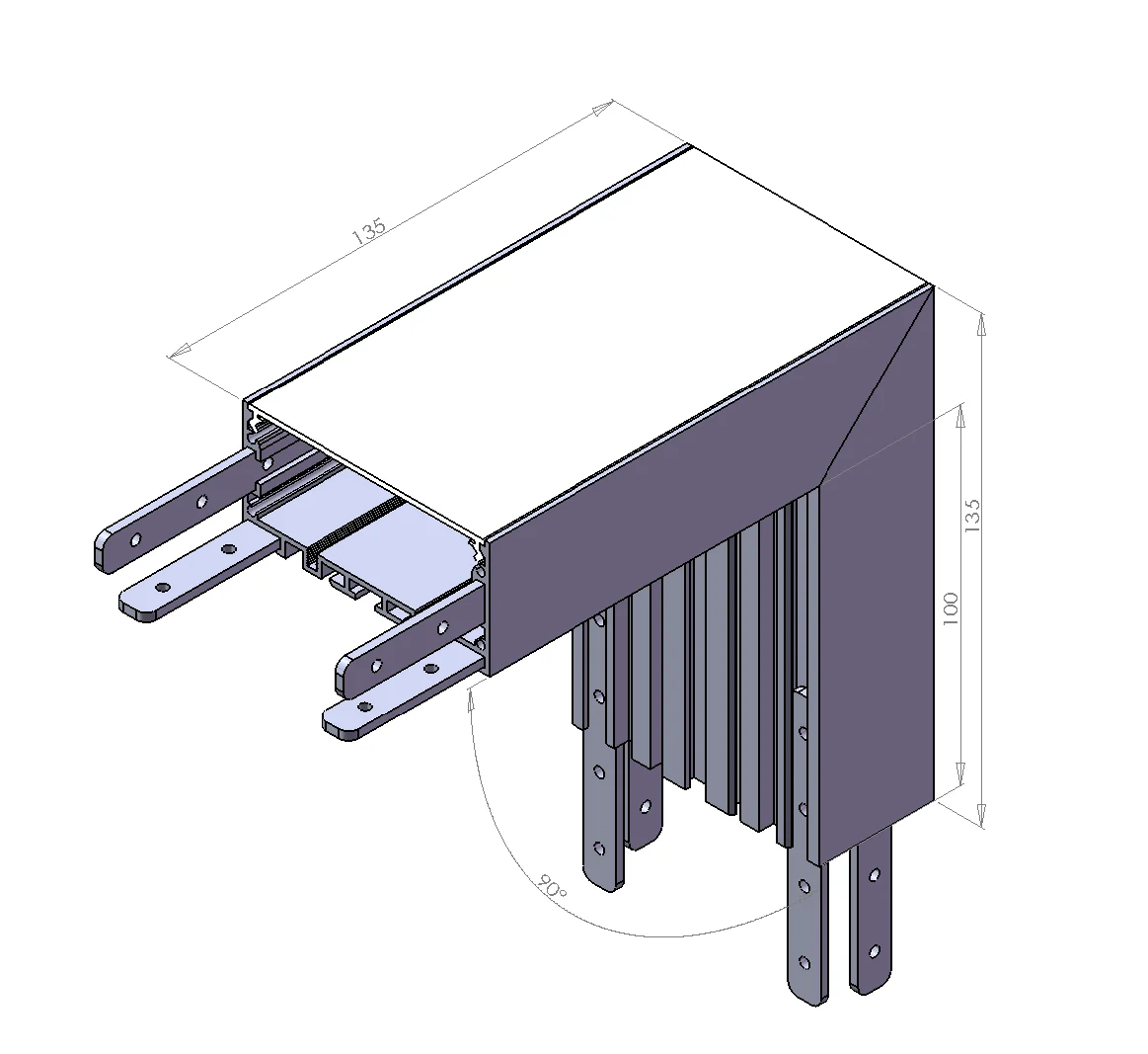 High Quality Cheap Price Minimalist Custom Led Light Lighting Bar Fixture Line Linear Light