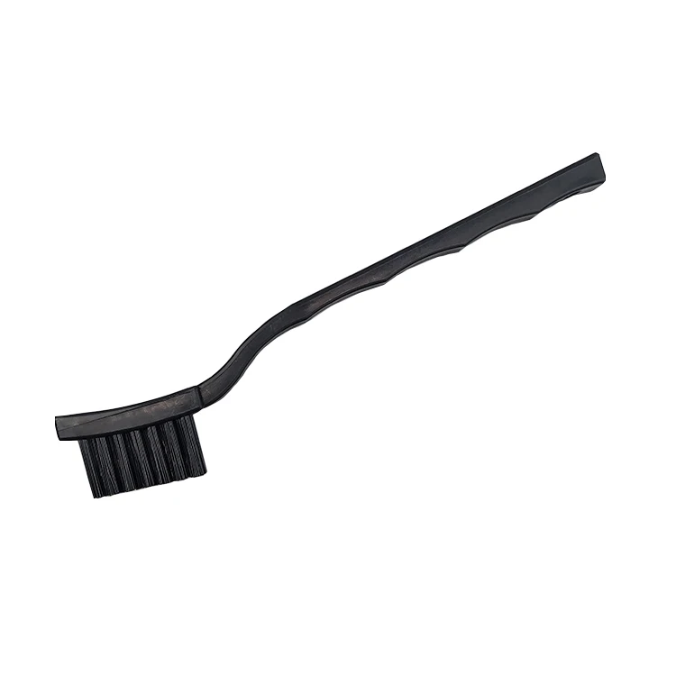 JEJOR PCB Cleaning Plastic Handle Soft Nylon Cleanroom Anti Static Conductive ESD Brush