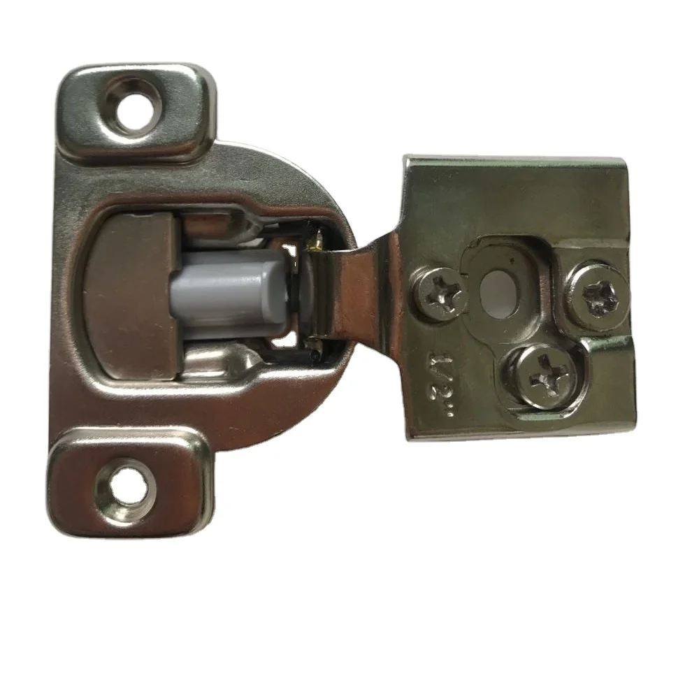Soft closed 3 way adjustable face frame hinge American furniture hinge 1/2 inch Nick plated Damping hinge