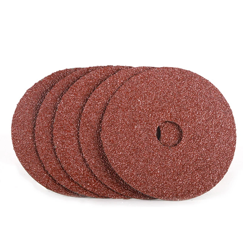 115mm-180mm Zirconia Alumina oxide Silicon carbide fiber disc for stainless steel polishing disc