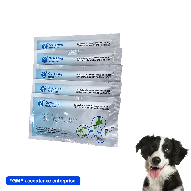 Quickingbio Pet Care Canine CCV Ag Test Kit / Canine Rapid Test / Vet Test Detection Instrument for veterinary detection