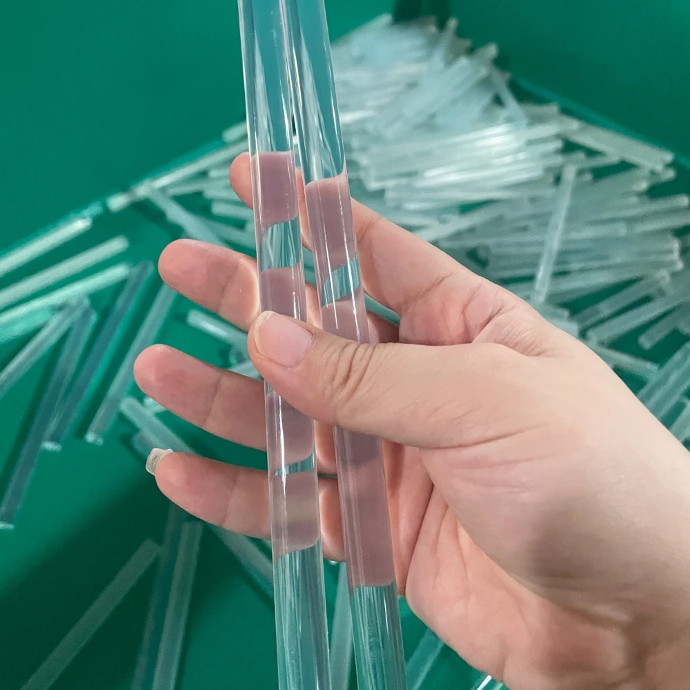 Super Clean Crystal Ultra Transparent High Quality Long-Lasting Effect EVA Resin Glue Gun Sticks For DIY Crafts