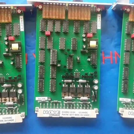  Электронный усилитель HAWE для пропорциональных клапанов тип EV22K5-12/24