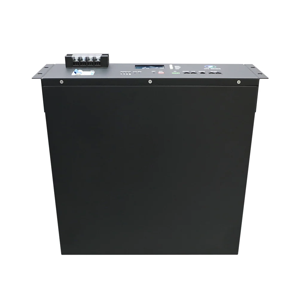 slim size  3U rack LiFePO4 100Ah 48V 4.8KWh storage system t lithium ion solar battery for island