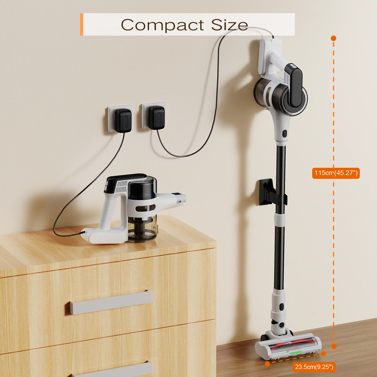 Moosoo S5Mate V15 Detect Absolute Cordless Vacuum Cleaner Cordless Stick Vacuum Ifloor 3 Cordless Wet/Dry Vacuum Cleaner