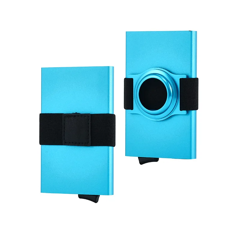 Bagsplaza Wallet with Location Tracking Function Ultra-Thin Card Holder Men Card Holder Wallet