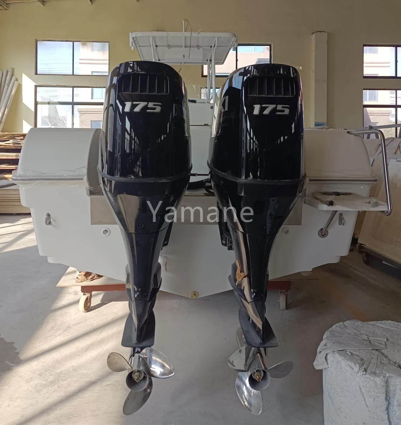 31ft YAMANE Professional Yacht Center Console Open Top Fishing Boat High Speed Boat For Sale