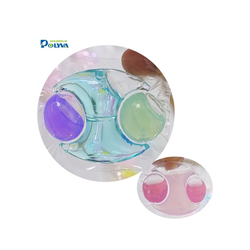 Laundry Beads Laundry Gel Pods, Soap Pods Polyva 15 Grams Detergent Customized Cleaning Clothes Washing Gel for Machine Wash