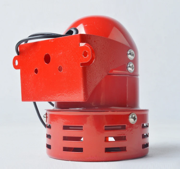 CE ISO CCC IEC certification Ms-190 electric mini motor siren alarm DC 12V 24V  AC 110V 220V