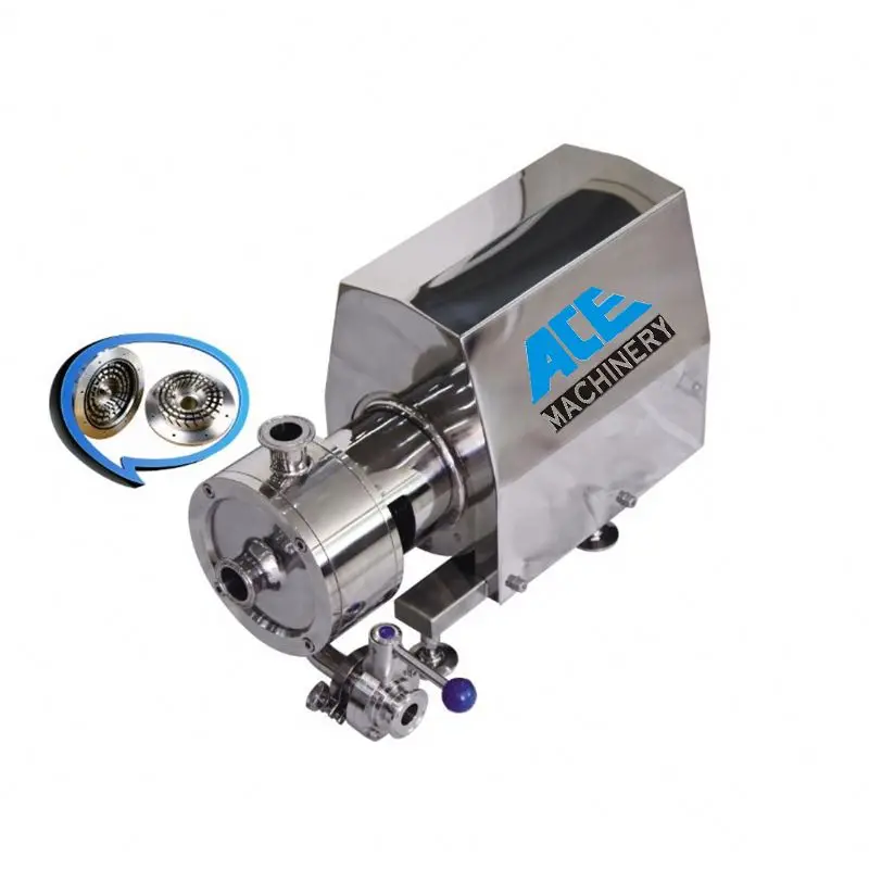 Cosmetics &Perfumery Compound &Soap &Balsam Processing Stainless Pipeline High Shear Dispersing Fixed Emulsion Pump