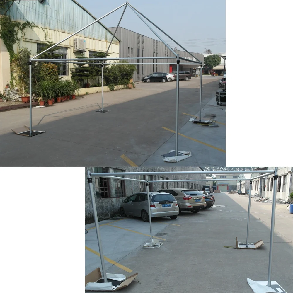 Adjustable Portable Mobile Backdrop Pipe and Drape for Wedding Event