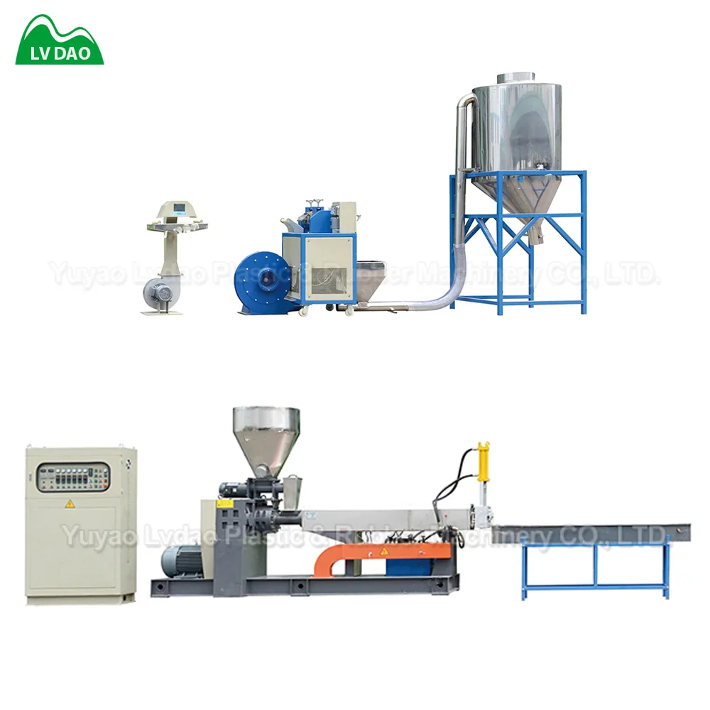 
hot sale economical hard scrap pelletizing machine line for abs pp 