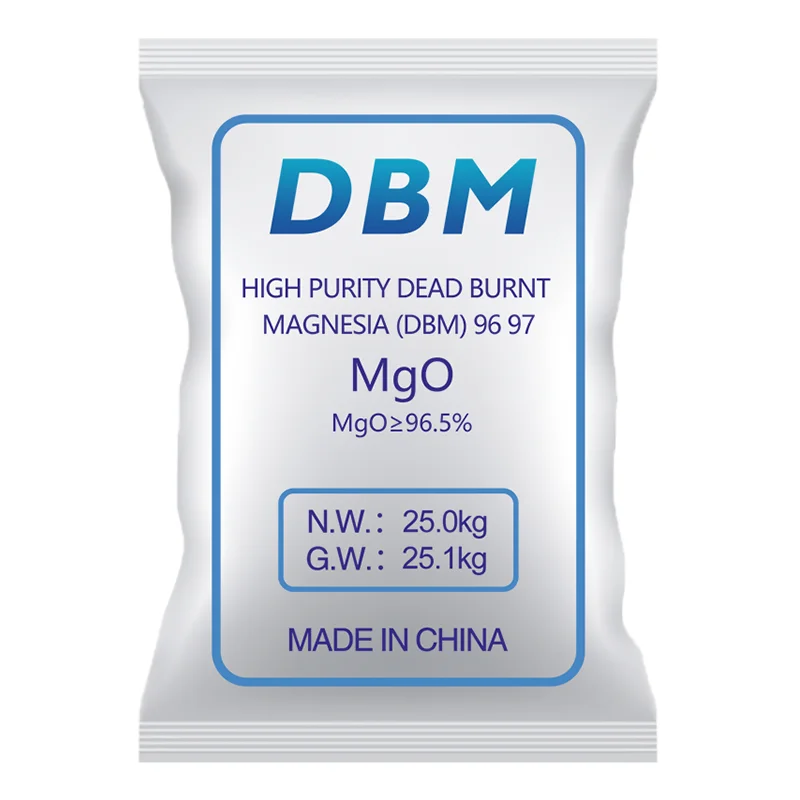 MgO Magnesium Oxide High purity Dead Burnt Magnesia (DBM) 96 97