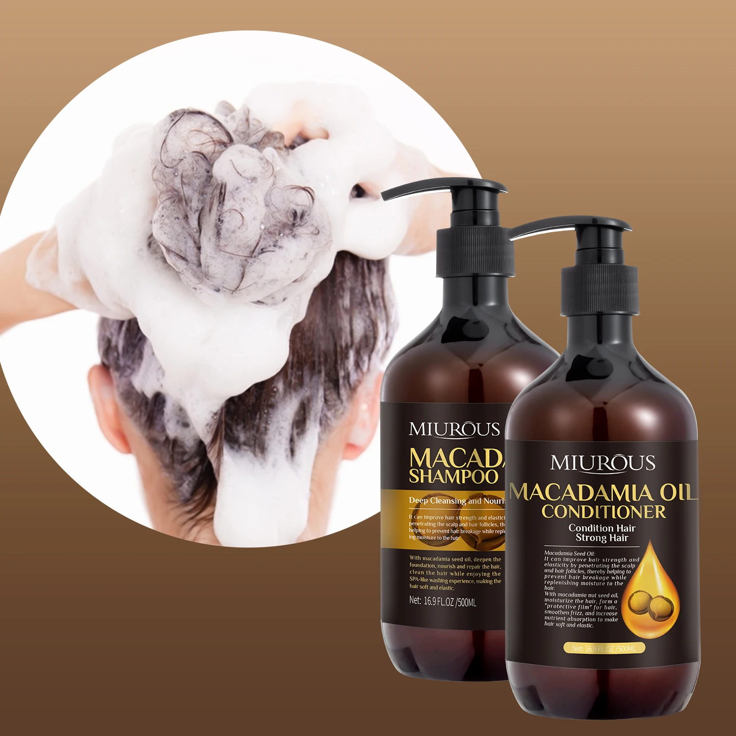 Черный уход за волосами пенопластовый лосьон замороженный холодный лед Криотерапия плоские капсулы товары для укладки набор шампуней