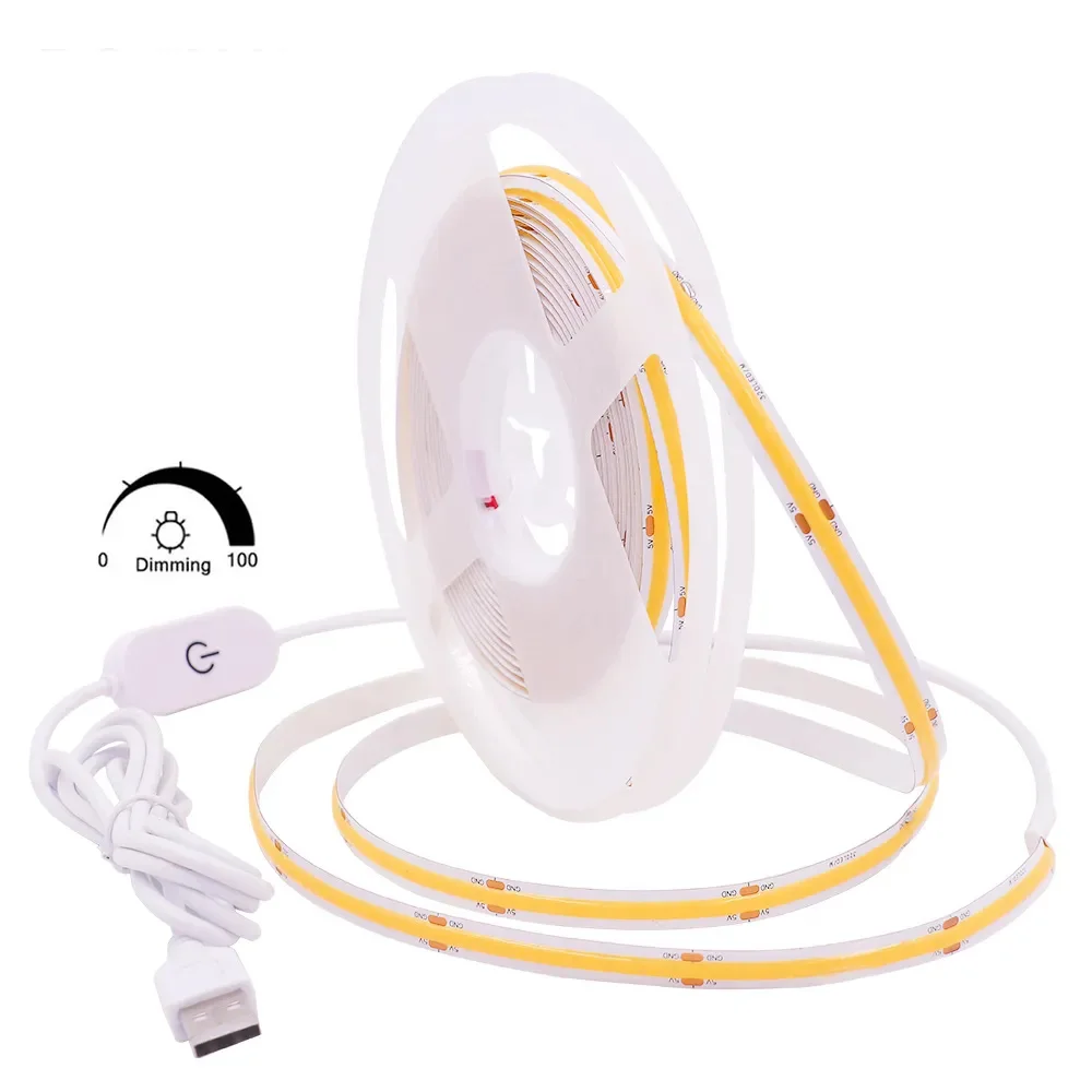 Гибкая Светодиодная лента 5 В 320 светодиодов/м