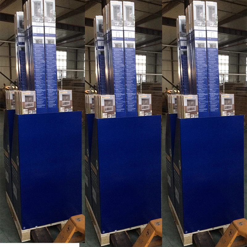 Factory price protection insect fiberglass door two way  pleated mosquito screen