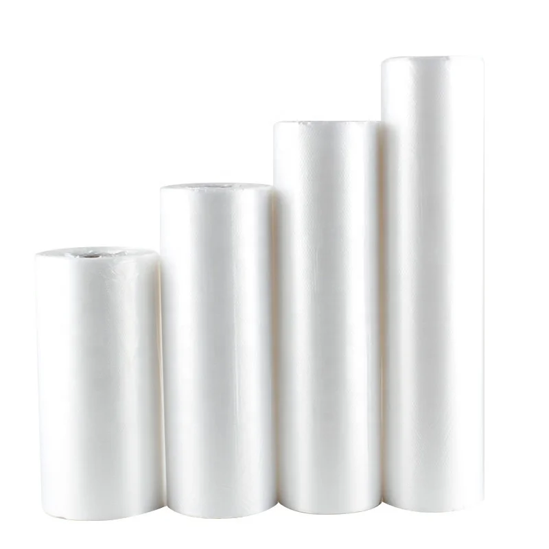 transparent poly HDPE  plastic food grade perforated   bags on roll  for supermarket vegetables fruit packing