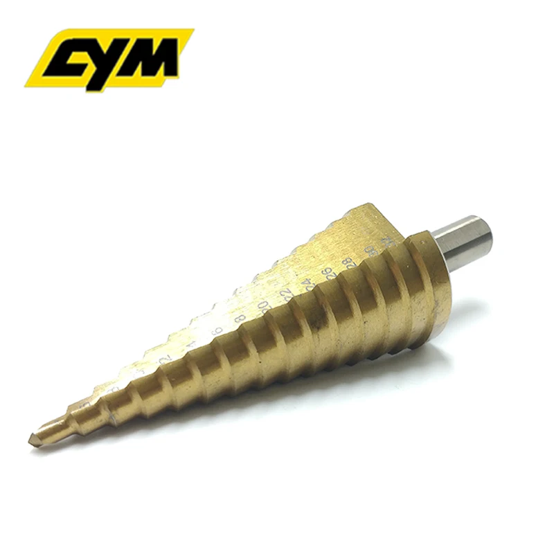 Набор ступенчатых Сверл из быстрорежущей стали и кобальта с несколькими отверстиями, 50 размеров, 3 шт. в алюминиевом корпусе