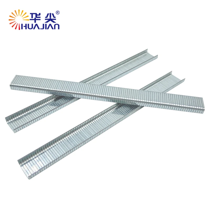 Wood Furniture Fasteners Construction Hardware 20Ga sofa Staples for Furniture 10J Staples Series 1004J-1022J Stainless Steel Br