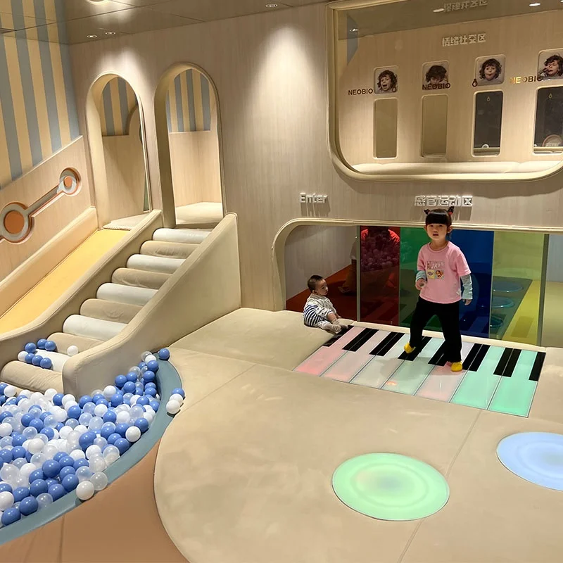 Neobio Kids Playland Manufacturer Customized Softplay Equipment Children Indoor Playground Commercial Business Plan